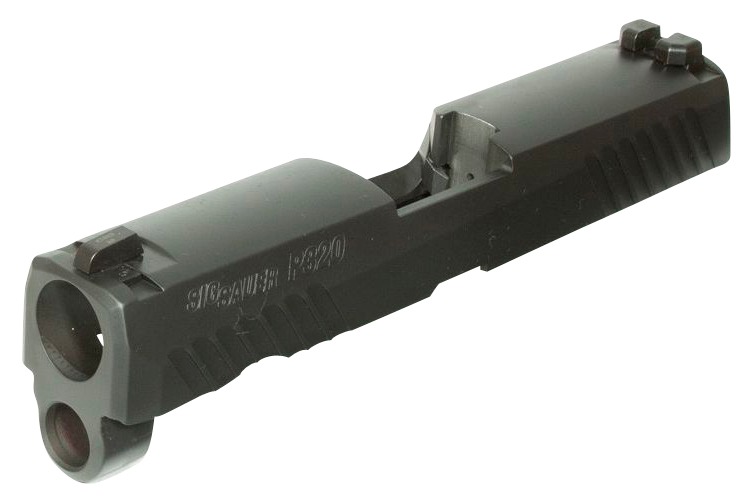 SLIDE ASSY P320 9MM, 3.9" NS BLK