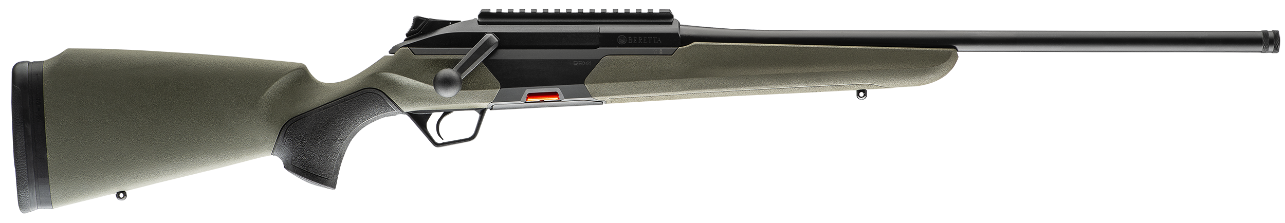 Beretta USA JBRX1G382/22 BRX1  6.5 Creedmoor 5+1 22" Black Steel Threaded Barrel, Black Picatinny Rail Receiver, Fixed Negative Comb w/Adj LOP OD Green Synthetic Stock