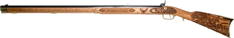 TRADITIONS KENTUCKY RIFLE .50 250 ANIVERSARY BLUE/WOOD TALO