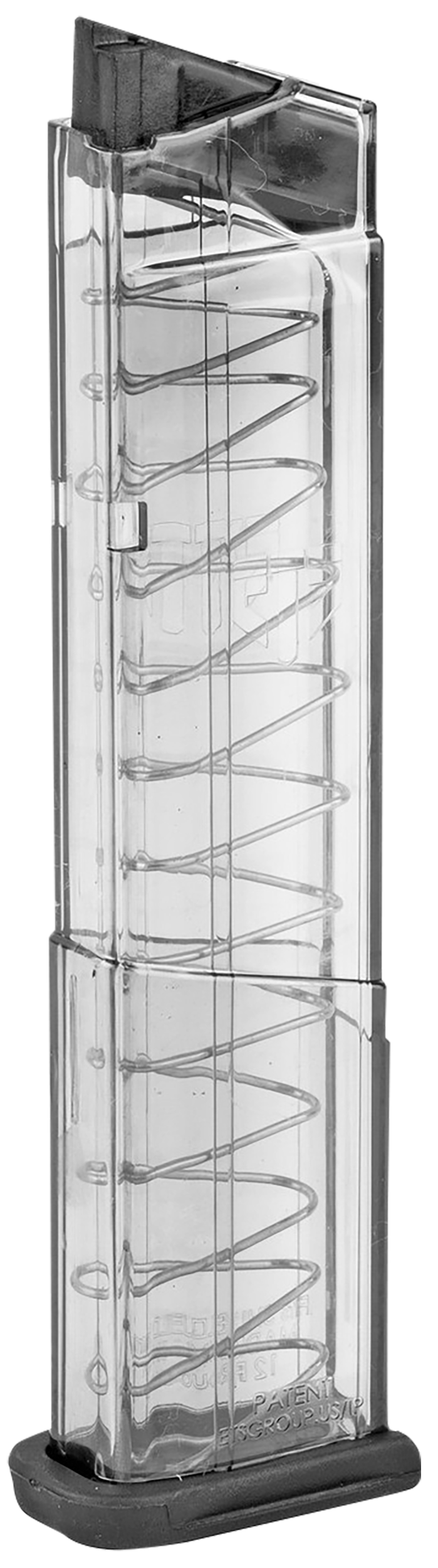 ETS Group SW9SHD12 Pistol Mags  12rd 9mm Luger for S&W M&P Shield Clear Detachable