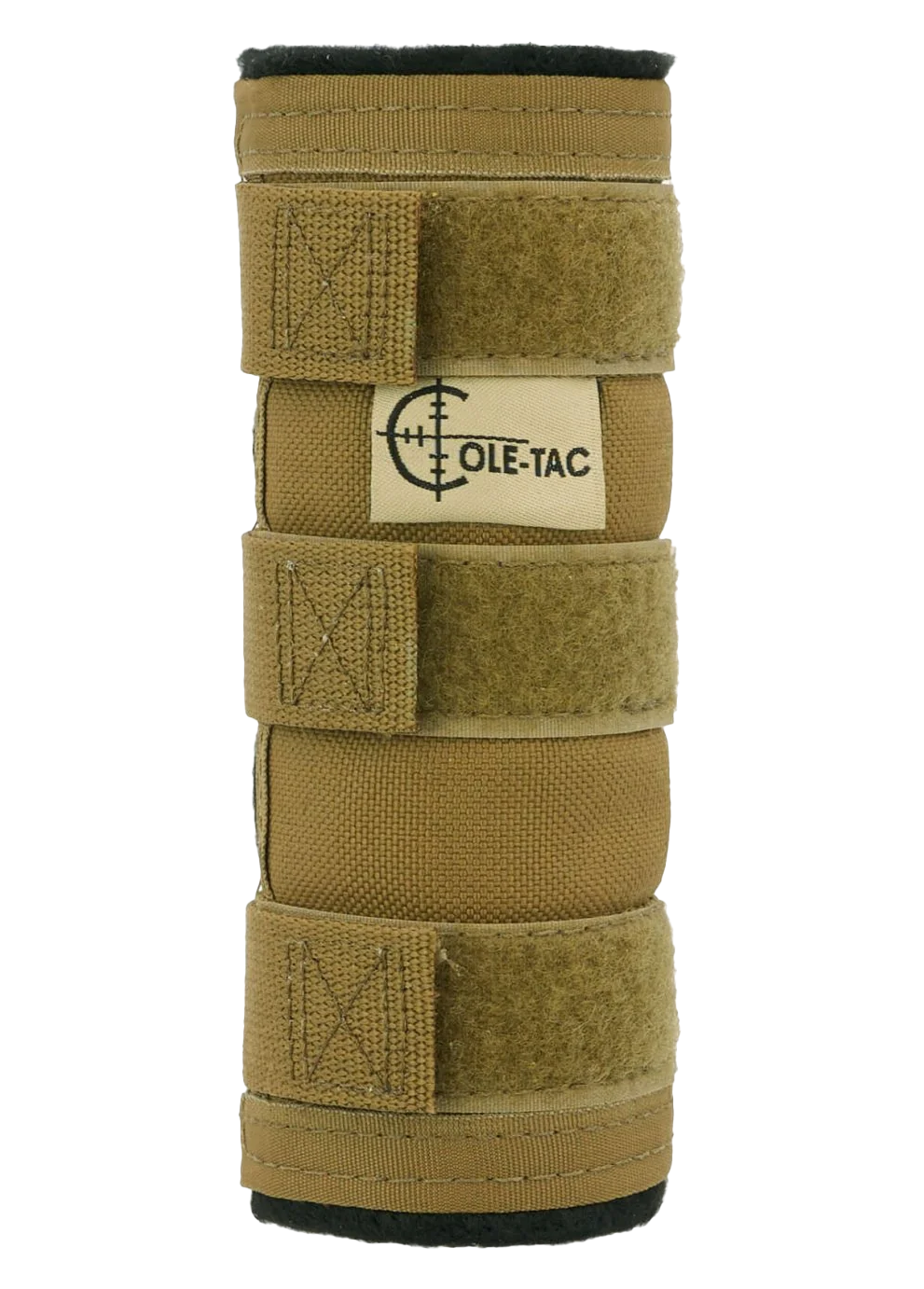 Cole-tac MP102 Metal Python Suppressor Cover Fits 6" Long Coyote Brown