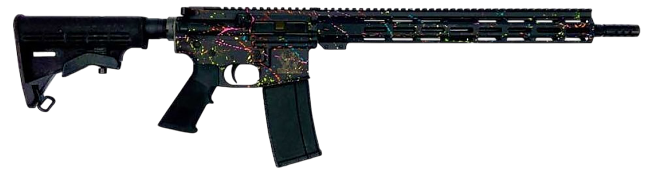 GLFA GL15223 S-BLK      223 WYLDE RFL BLACK  SPLT