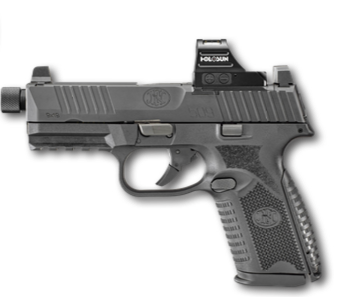 dFN 509 TACTICAL W/ HOLOSUN HS407C BLK 9MM 4.5" 1-15RD 1-24RD