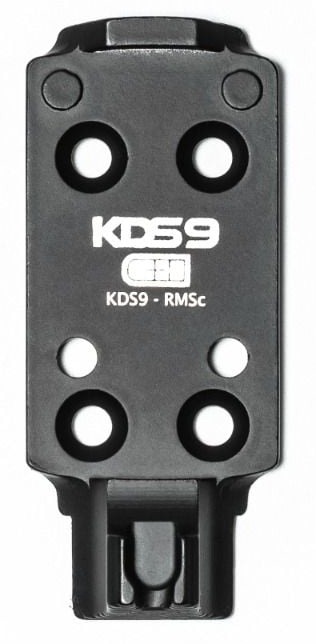 KIM KDS9c OPTIC PLATE FIXED REAR RMSc HOLOSUN