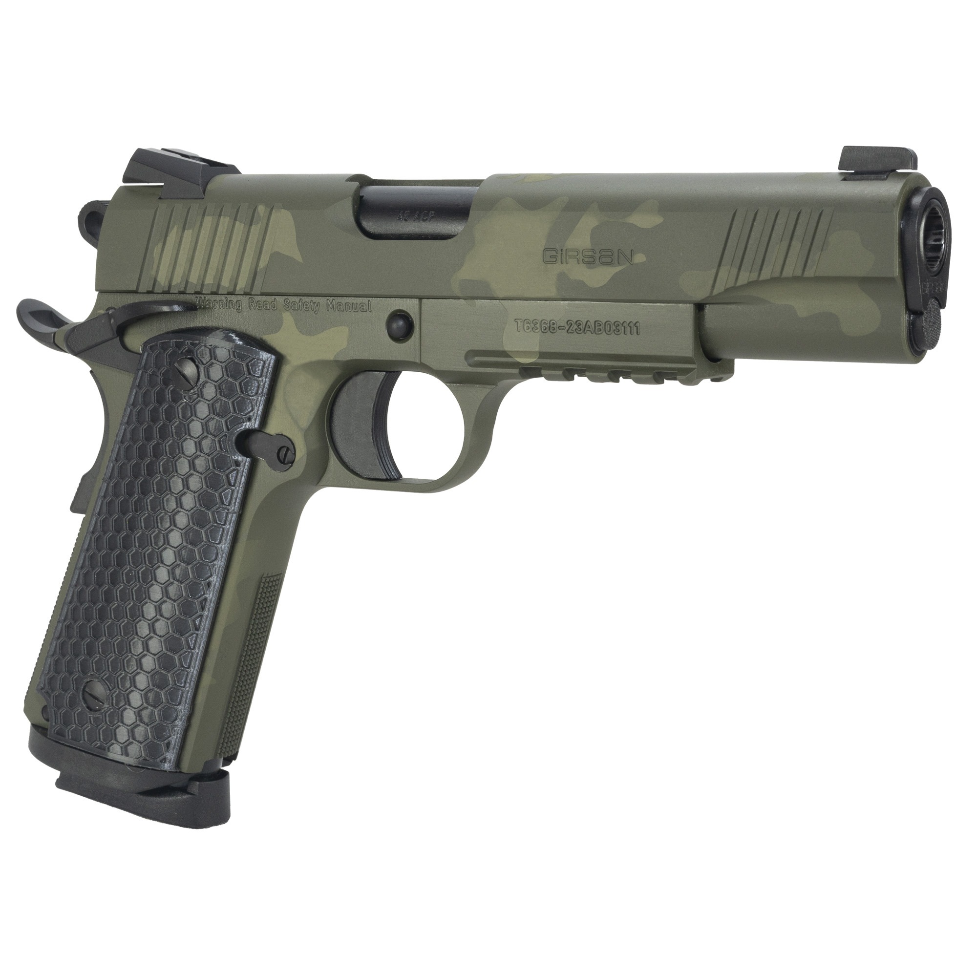 GIRSAN MC1911S 45ACP 5" 8RD ODG CAMO