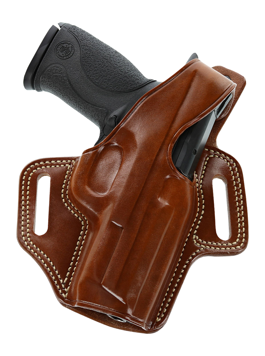 Galco Fletch OWB Holster for Glock 19/19X/23 Leather Tan