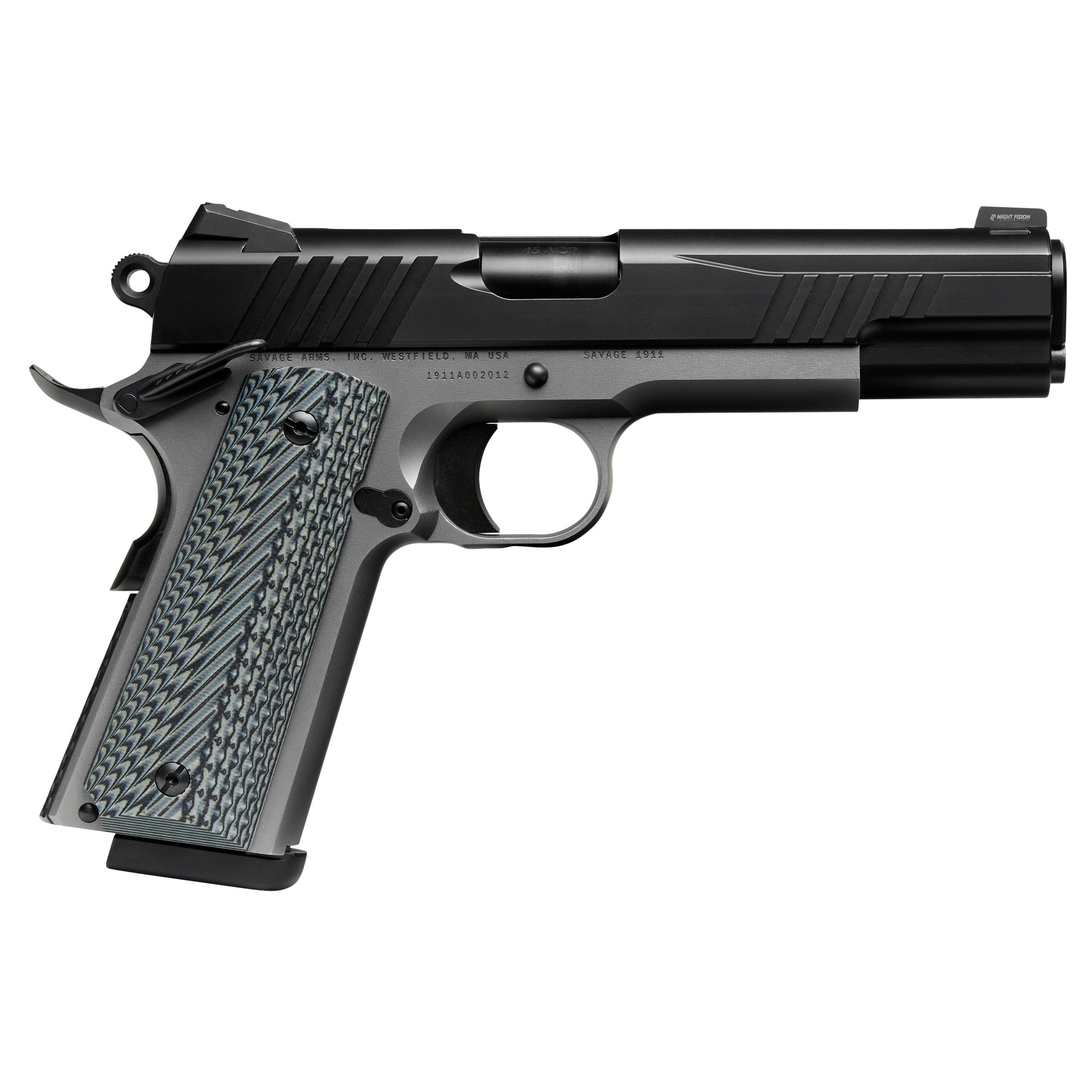 SAV 1911 9MM 5" 10RD STS/BLK