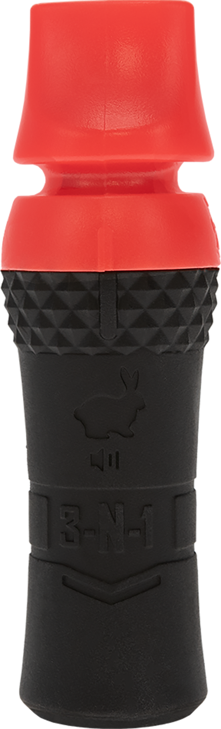 Hunters Specialties HSJS3N1PRCALL 3-In-1 Predator Call Black/Red