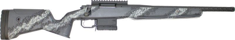 GLFA SUB-1 BOLT ACTION 308 WIN 18" SS FLUTED CF STOCK GREY