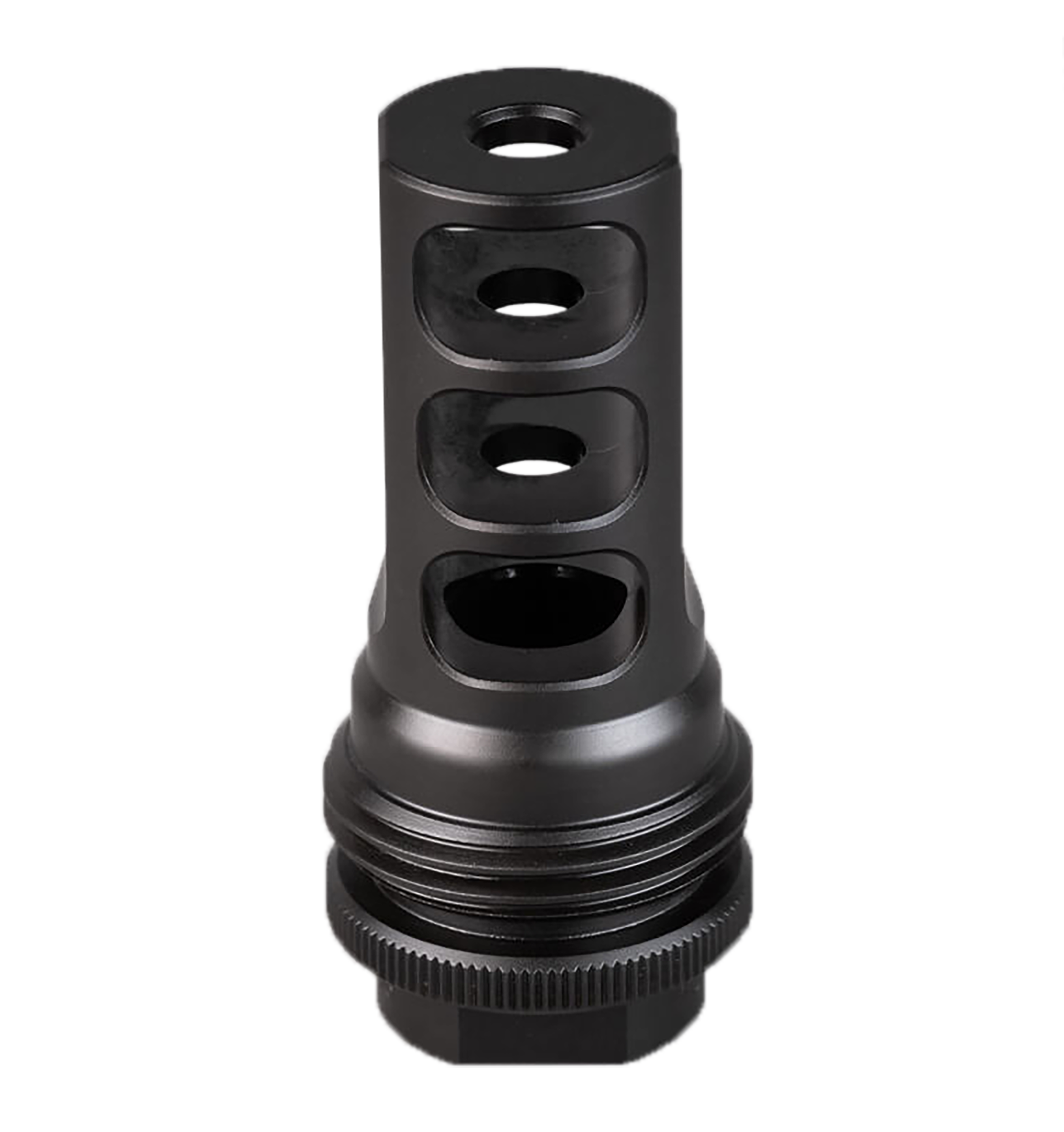 SilencerCo AC1961 ASR Muzzle Brake Black Nitride 11/16"x24 Threads 458 Cal