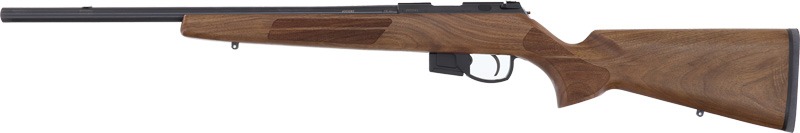 ANSCHUTZ 1761 D HB 17HMR 20" BLUED/WALNUT CLASSIC