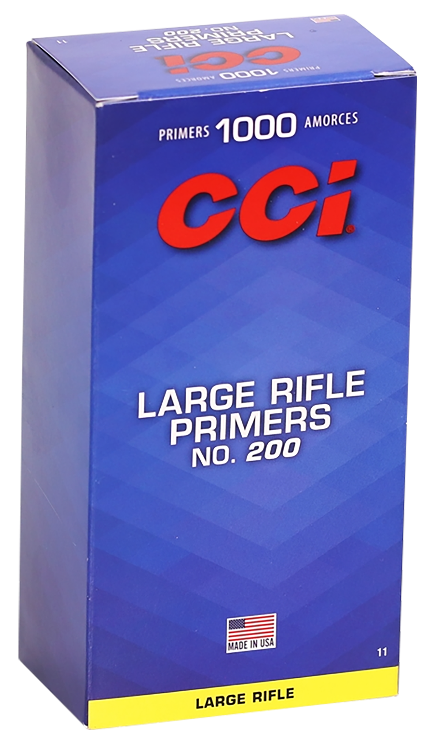 CCI 0011 Standard Rifle No. 200 Large Rifle Multi Caliber 1000/Box