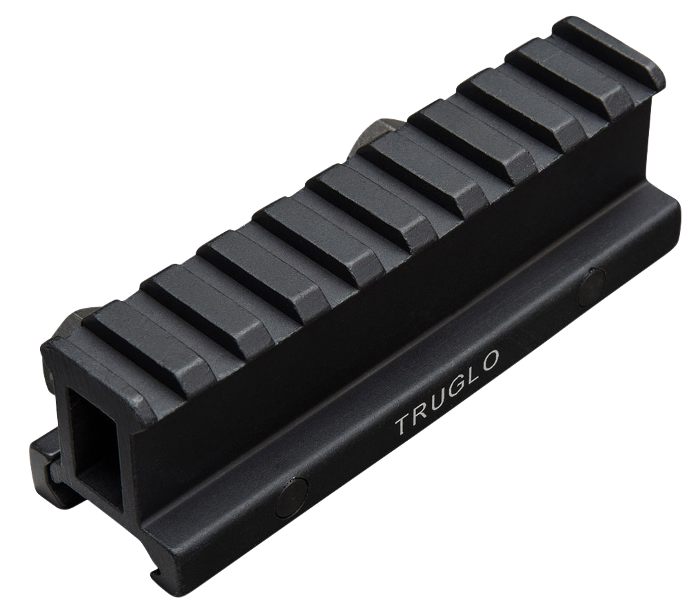 TruGlo TG8990B Picatinny Riser Mount Matte Black Anodized