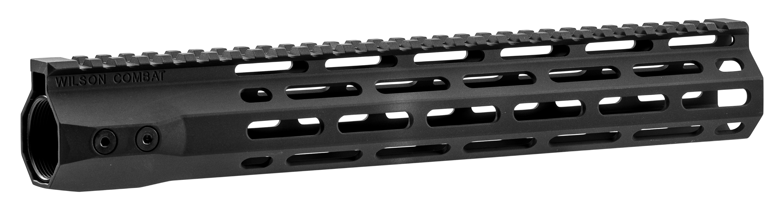 Wilson Combat TRMLOK12 M-LOK Rail  AR-15 Black Hardcoat Anodized 6005A-T5 Aluminum 12.60" M-LOK