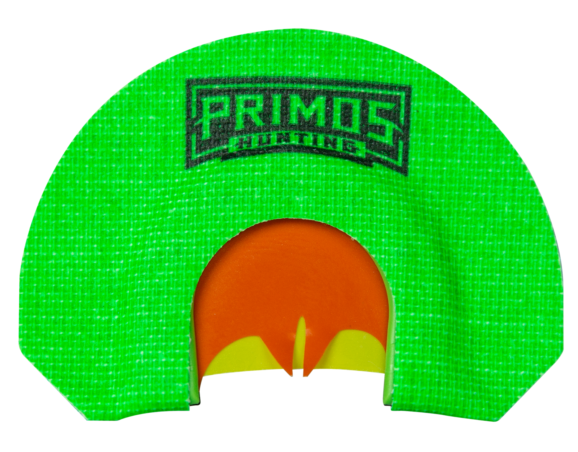 Primos PS1267 The Lucy Diaphragm Call Triple Reed Turkey Hen Sounds Attracts Turkey Green Plastic Bat Cut