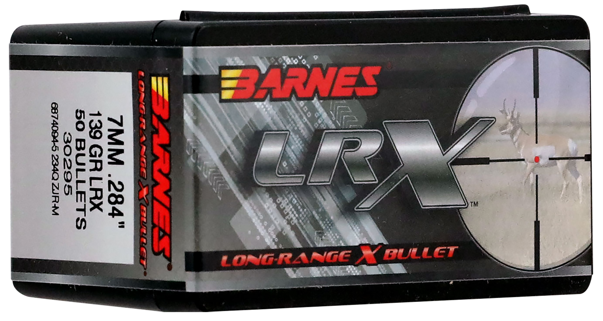 Barnes Bullets 30295 LRX Long Range 7mm 139gr Boat Tail 50/Box