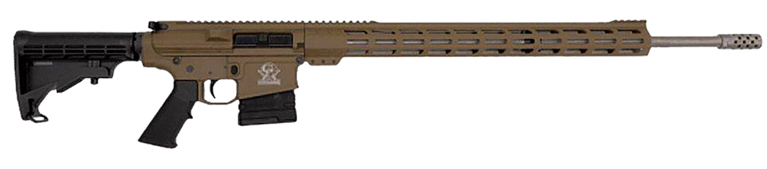 Great Lakes Firearms GL10243SSBRZ GLFA 243 Win 5+1 24" Stainless Threaded Barrel, Picatinny Rail Aluminum Receiver, Adjustable Black Synthetic Stock, Mil-spec Polymer Grip