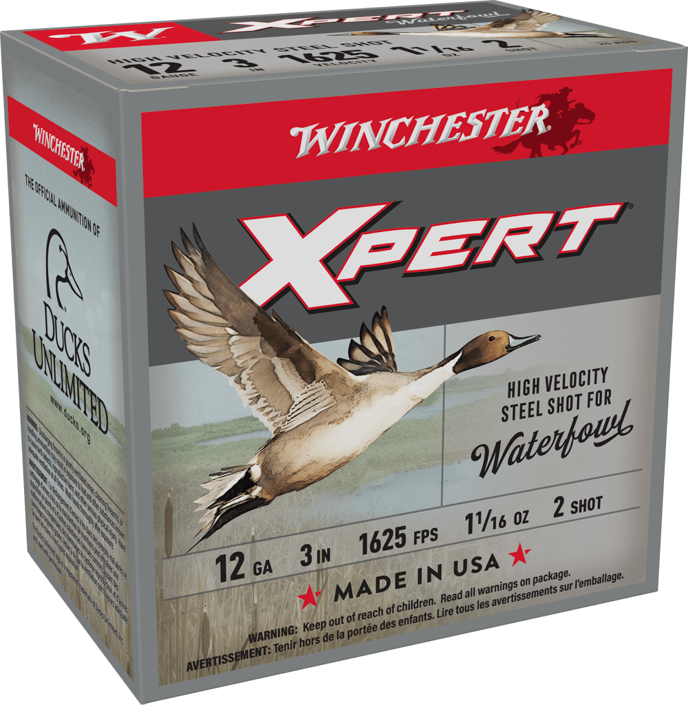 Winchester Ammo WEX123M2 Super X Xpert High Velocity 12Gauge 3" 1 1/16oz 2Shot 25 Per Box/10 Case