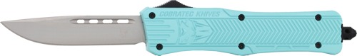 COBRATEC MEDIUM CTK1 OTF MINT BLUE 3" DROP POINT!