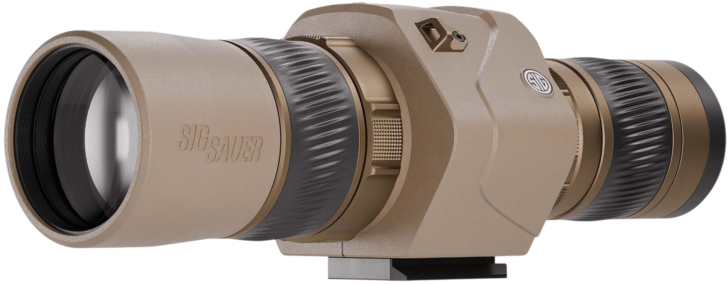 Sig Sauer Electro-Optics SOO62001 OSCAR6 HDX Pro Straight Body 16-32x60mm Flat Dark Earth Rubber Armor Magnesium