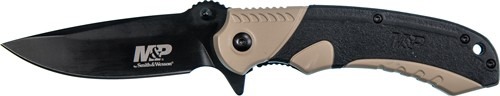 S&W KNIFE M&P M2.0 ULTRA GLIDE 2.75" FOLDING BLADE BLACK/FDE