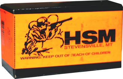 HSM SUBSONIC 45 ACP 230GR LEAD-RN 50RD 20BX/CS