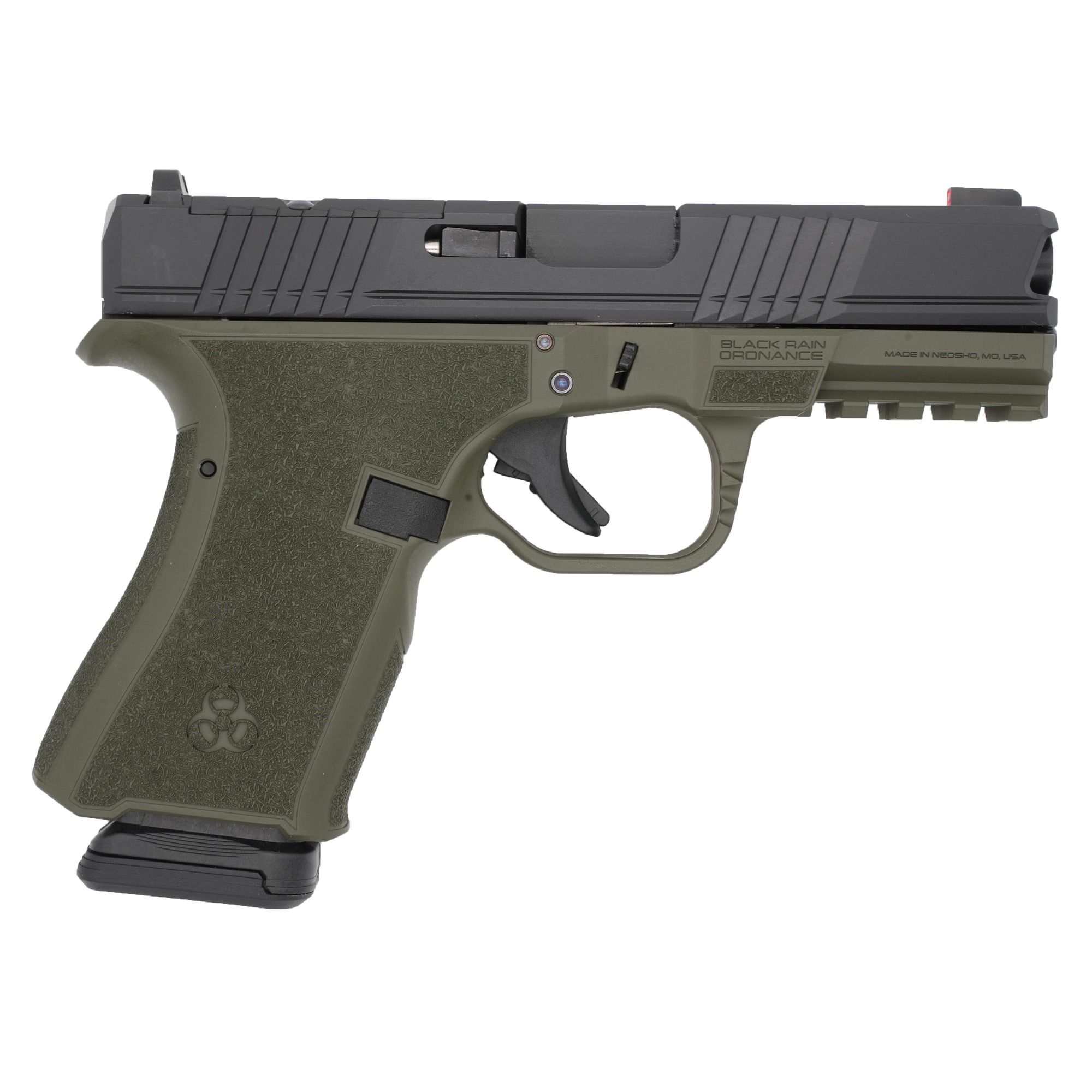 BRO FRONTLINE 9MM 4" 15RD ODG/BLK