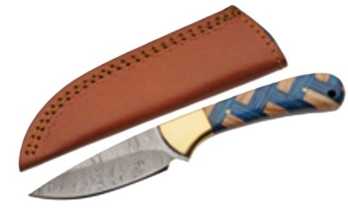 SZCO RITE EDGE 3" BRAIDED SAPPHIRE SKINNER W/LEATHER STH