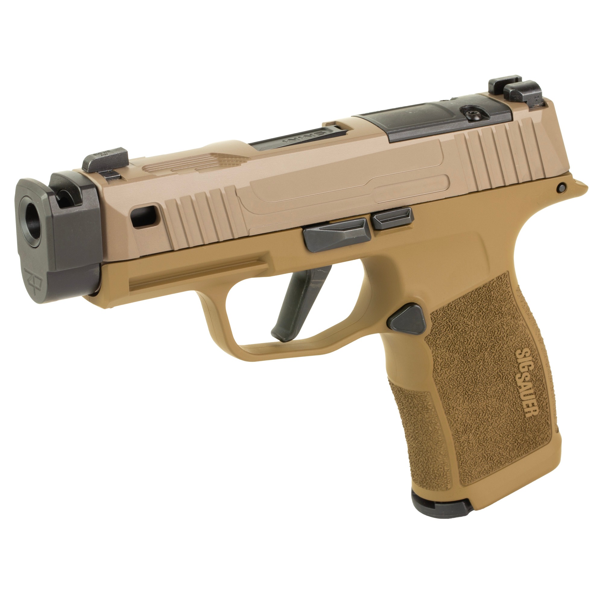 SIG P365X 9MM 3.7" 12RD BLACK/TAN