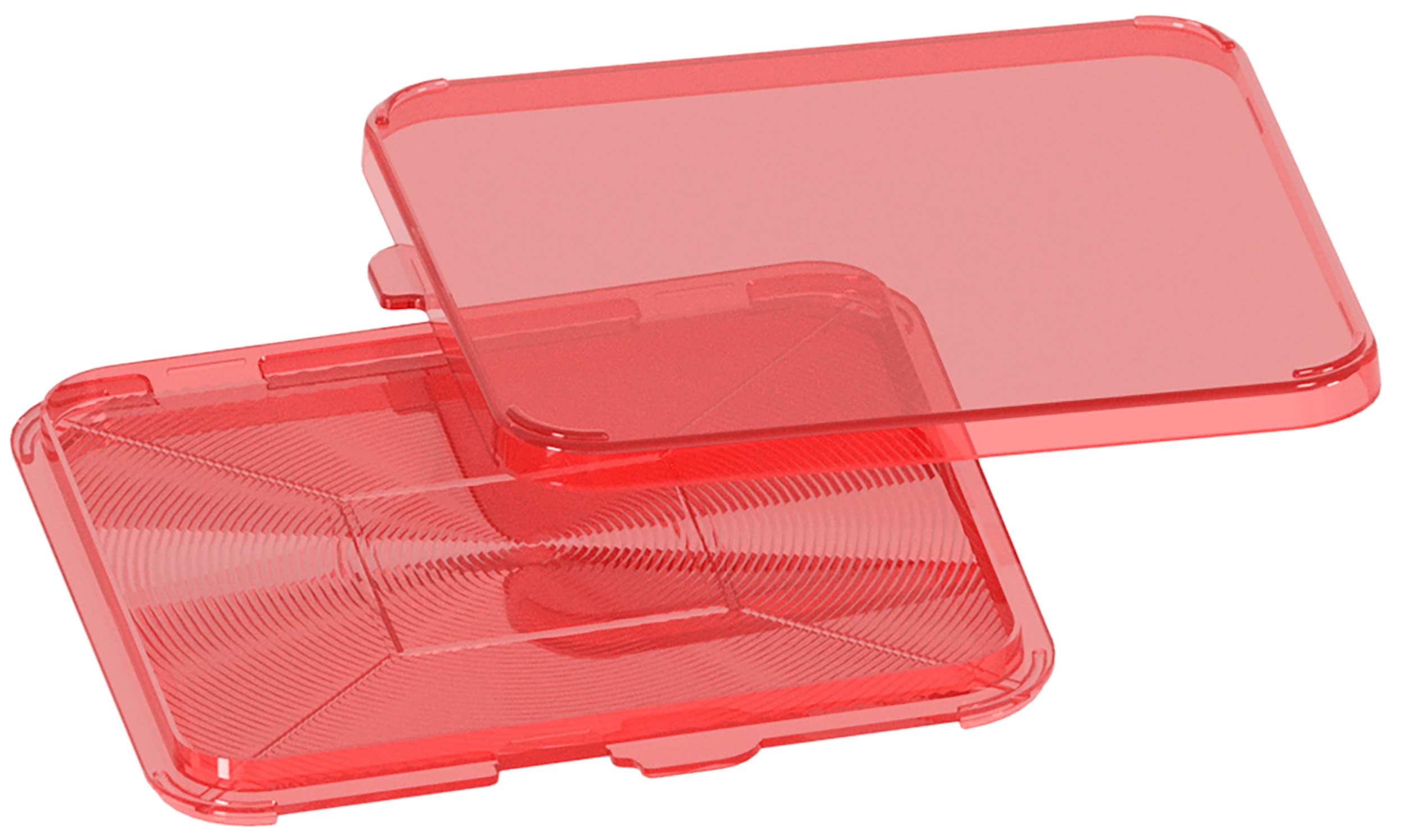 MTM Case-Gard PFS Primer Flipper Square Red Plastic