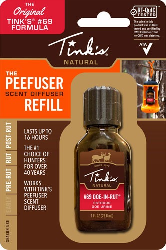 TINKS SCENT DIFFUSER REFILL .5OZ BOTTLE #69 DOE-IN-RUT
