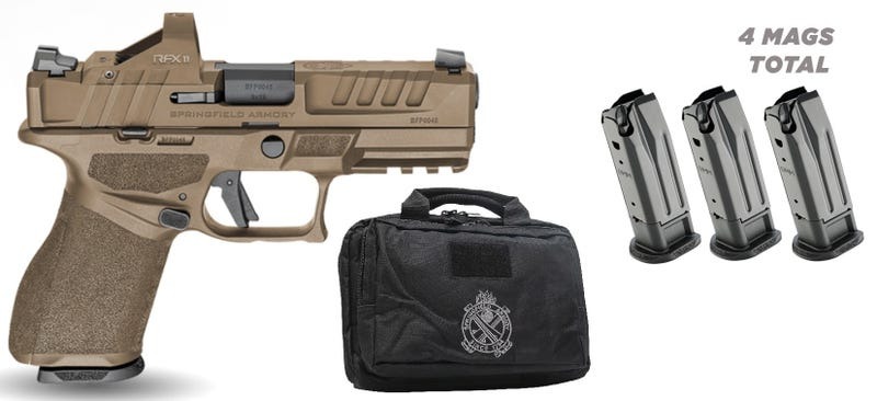 Springfield Armory Echelon 4.0C 9mm 4" 15rd FDE Gear Pac Pistol