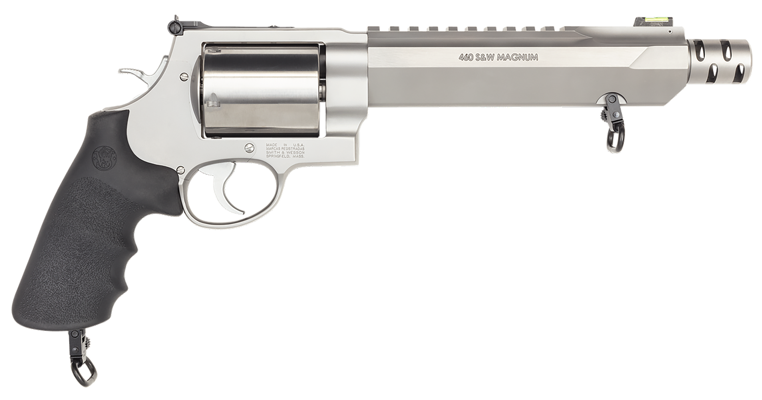 Smith & Wesson 11626 Performance Center 460 XVR 460 S&W Mag 5rd 7.50" Stainless Steel Black Polymer Grip