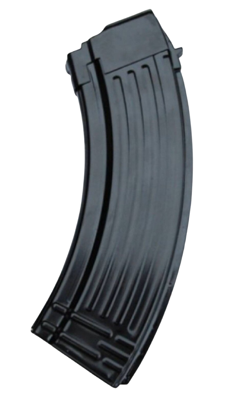 Global Ordnance LLC 850003223087   30rd Fully Ribbed 7.62x39mm Fits AK-47 Black Steel