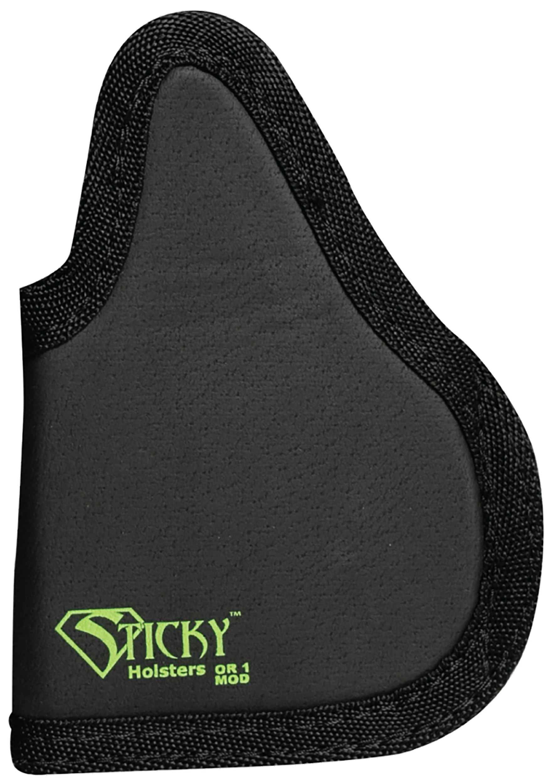 Sticky Holsters OR1MOD OR-1 Modified Black/Green Latex Free Rubber Fits Sig P938/Kimber Micro 9 Ambidextrous