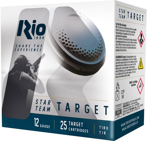 RIO STAR TEAM 12GA 2.75" 1OZ #8 1250FPS 250RD CASE