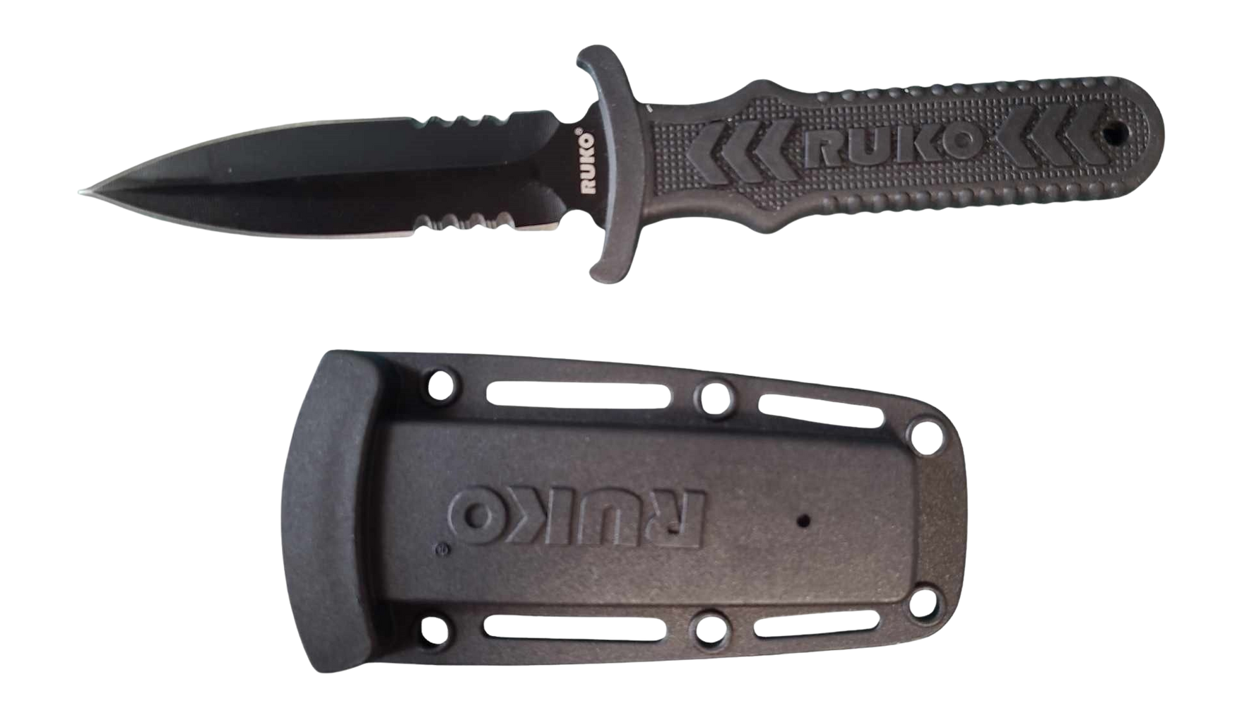 Ruko 4" Spear Point Fixed Blade Boot Knife