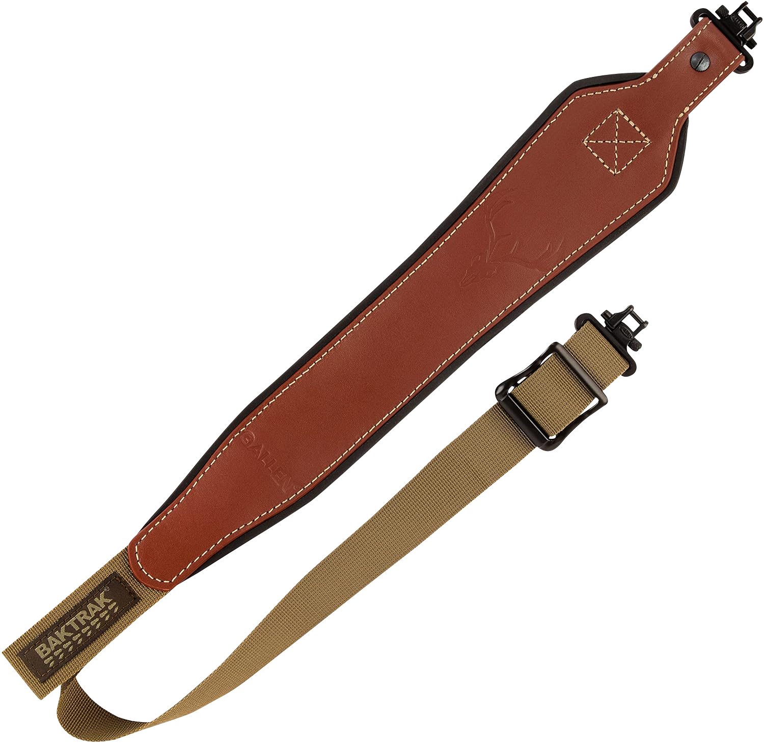 Allen 8391 BakTrak Brown Leather/BakTrak Adjustable Rifle/Shotgun