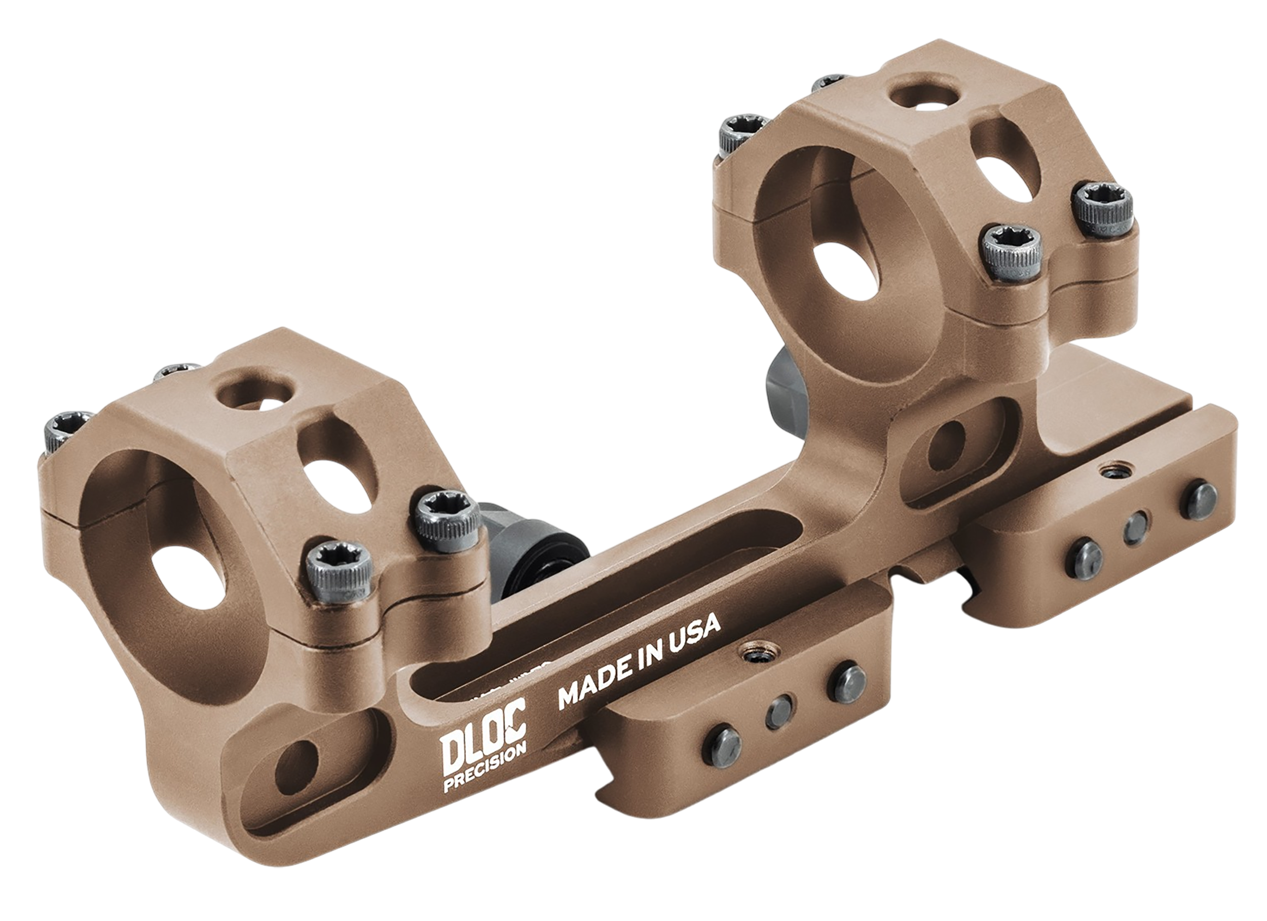 DLOC Precision DLOC-C130-2050-T Cantilever Tan Aluminum 30mm Tube