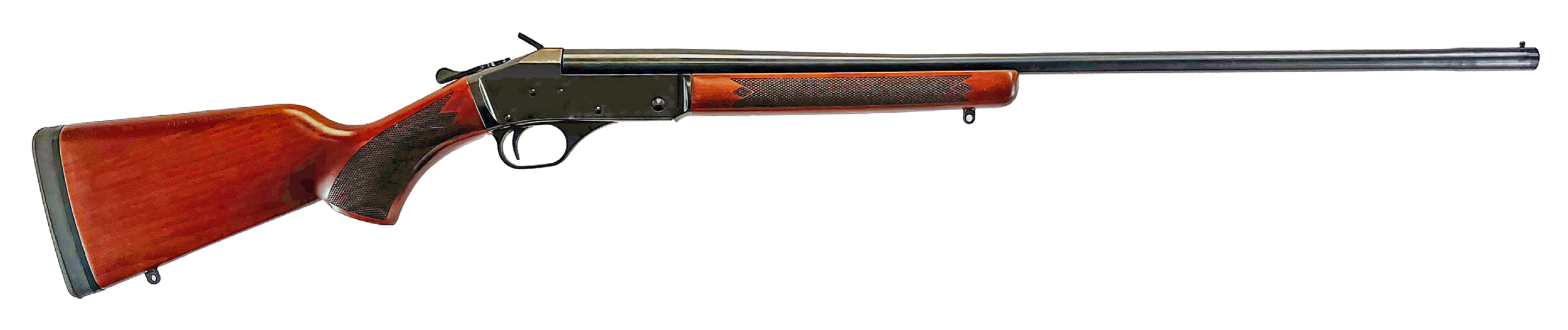 JTS Shotgun J410SSAW028 Lonestrike Full Size 410 Gauge Break Open 3" 1rd 28" Blued Single Shot Barrel, Drilled & Tapped Receiver, Hardwood Stock