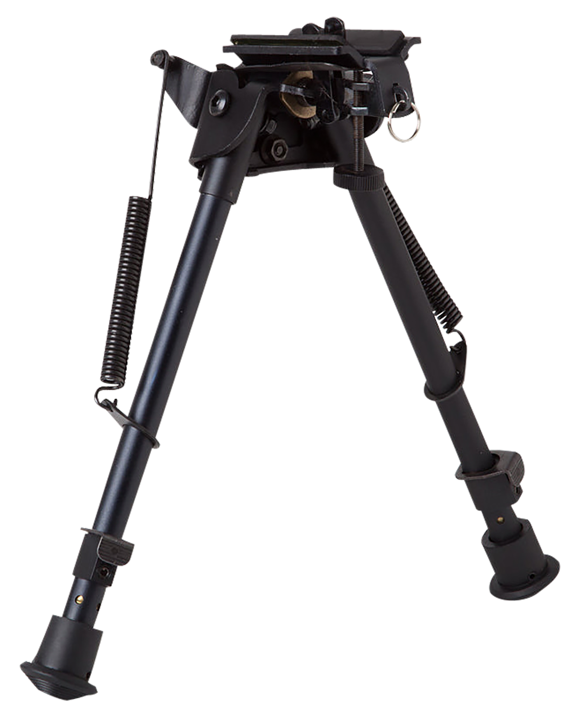 Firefield FF34024 Compact Bipod 9-14" Black Aluminum Swivel Stud Attachment or Picatinny Rail (Adapter Included)