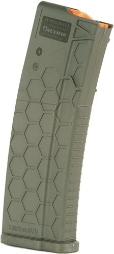 HEXMAG MAGAZINE AR-15 5.56X45 10RD OD GREEN POLYMER SERIES 2