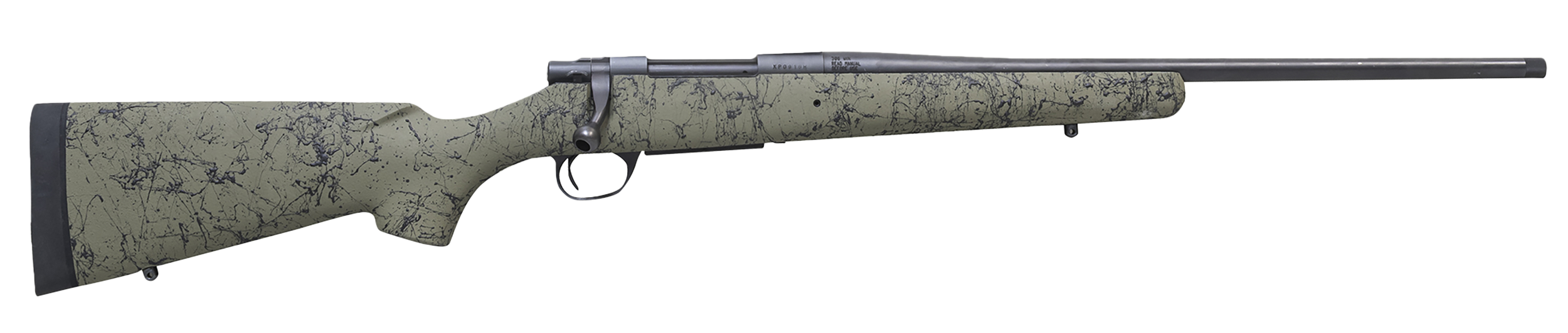 Howa HHSSL308ODG 1500 Superlite Gen2 Full Size 308 Win 3+1 20" Black Threaded Barrel, Matte Blue Steel  Drilled & Tapped Receiver, OD Green w/Black Webbing HS Precision Synthetic Stock, Right Hand