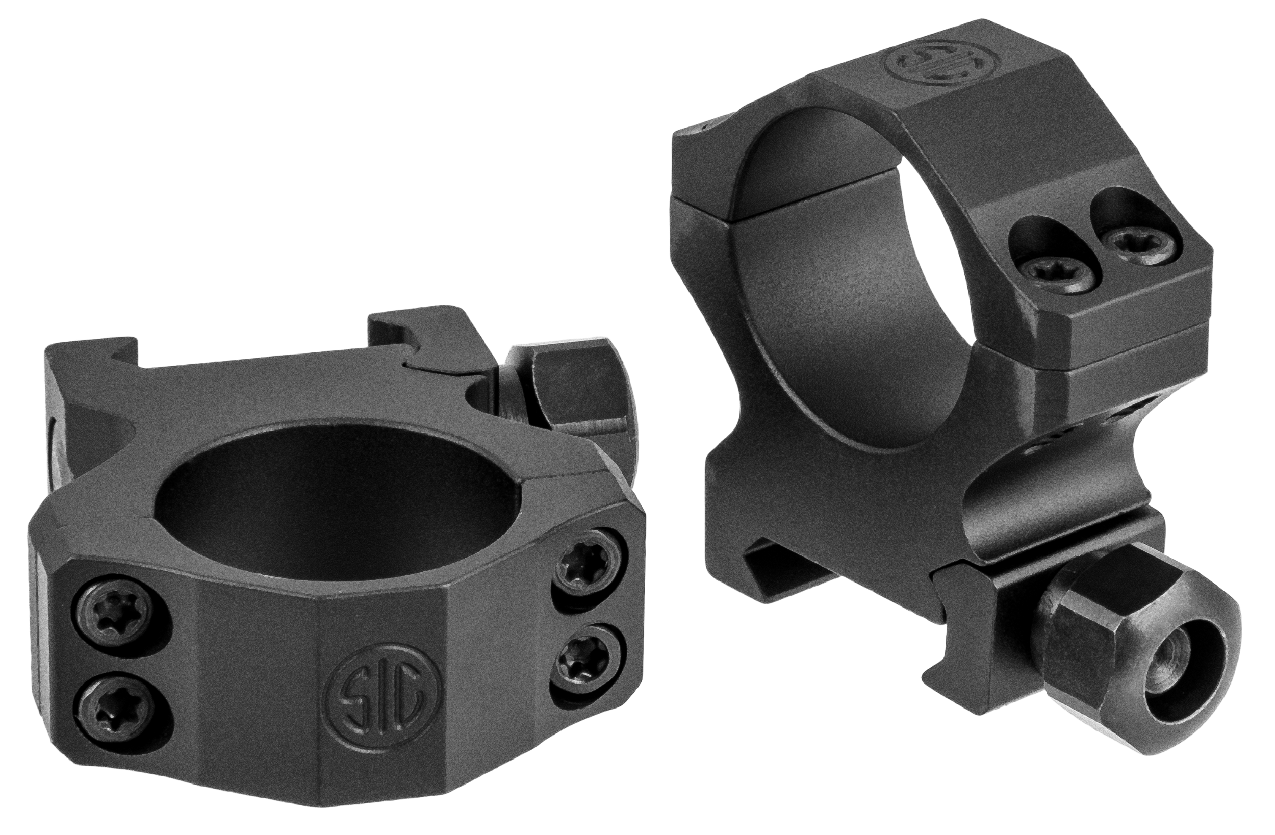 Sig Sauer Electro-Optics SOA10020 Alpha 1  Matte Black 1" Medium 0 MOA