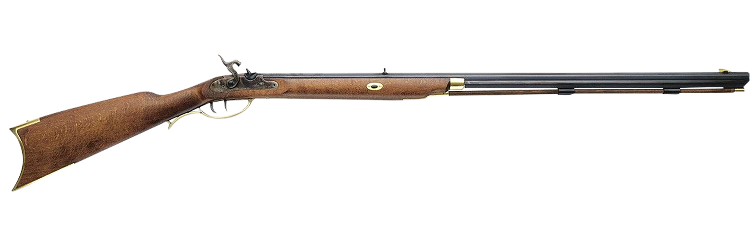 Traditions R26128101 Crockett Muzzleloader 32 Cal Percussion 32" Blued Hardwood