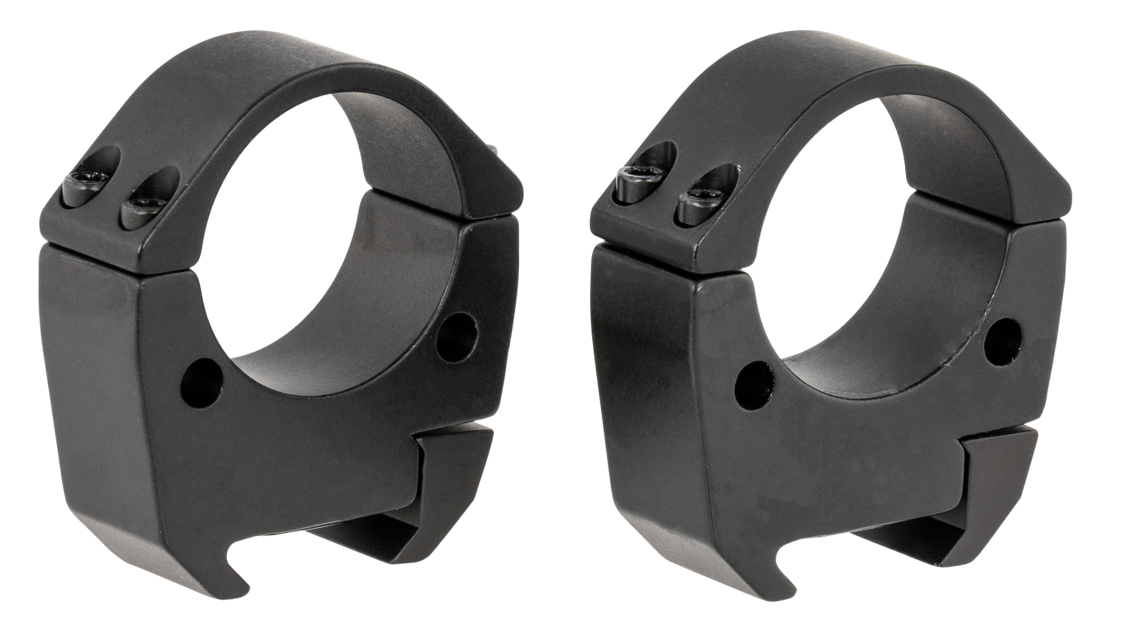 Talley TMS30H Modern Sporting Black Anodized Aluminum 30mm Tube High Picatinny Rail