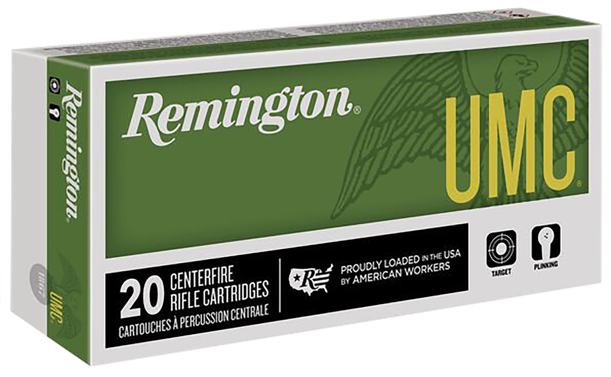 Remington Ammunition 23813 UMC  22-250Rem 50gr Jacketed Hollow Point 20 Per Box/10 Case