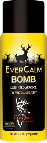 CONQUEST SCENTS DEER LURE EVER CALM BOMB AEROSOL 3.5FL OZ