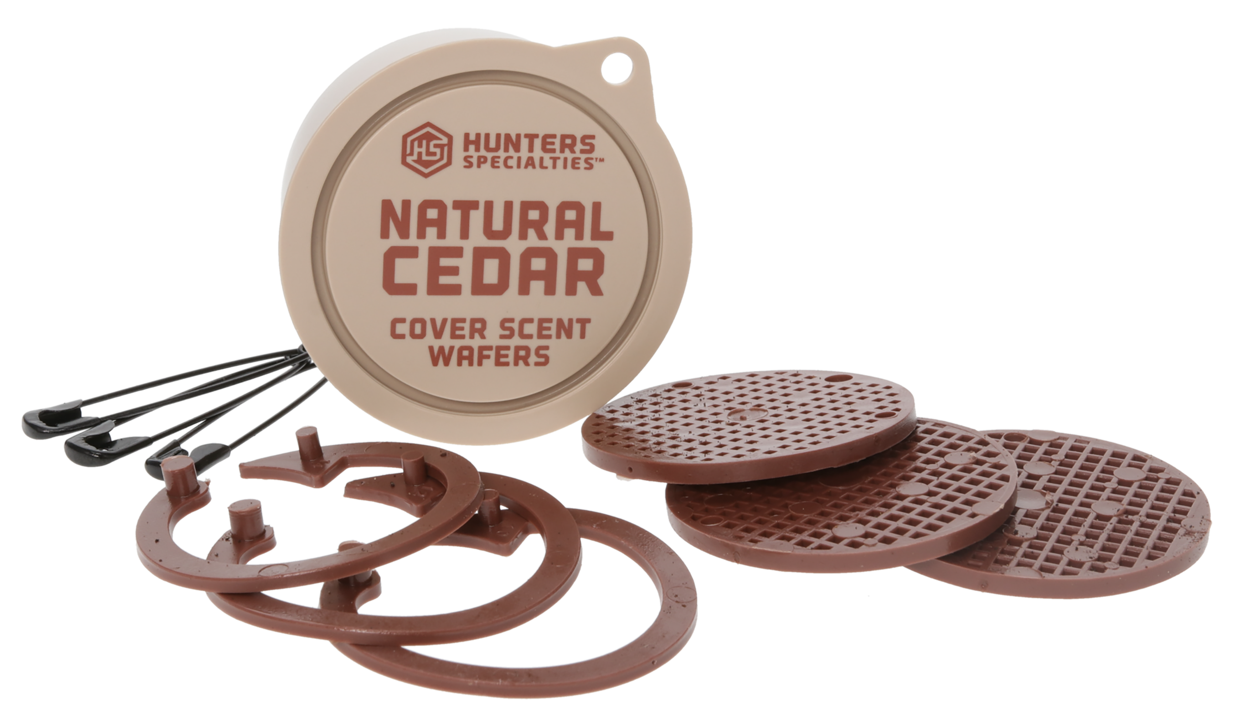 Hunters Specialties HS-01023 Scent Wafers  Cover Scent Natural Cedar Scent Wafer