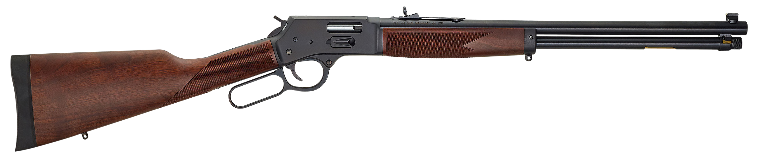 Henry H012G Big Boy Side Gate Full Size 44 Mag 10+1 20" Blued Steel Barrel, Blued Steel Receiver, American Walnut Stock Right Hand